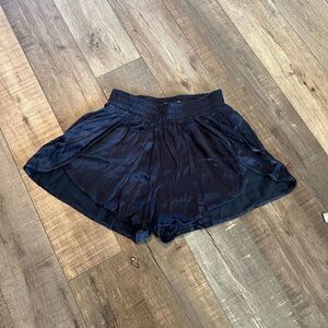 Obey women navy shorts size xxs